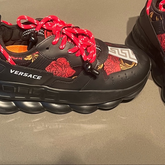 VERSACE CHAIN REACTION WOMEN 36.5 US 6 BRAND NEW WITH TAG ASKING 850 - Picture 6 of 9